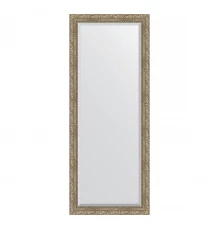 Зеркало напольное с фацетом EVOFORM в багетной раме виньетка античное серебро, 80х200 см, BY 6113