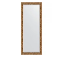 Зеркало напольное с фацетом EVOFORM в багетной раме виньетка античная бронза, 80х200 см, BY 6114