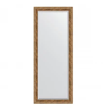 Зеркало напольное с фацетом EVOFORM в багетной раме виньетка античная бронза, 80х200 см, BY 6114