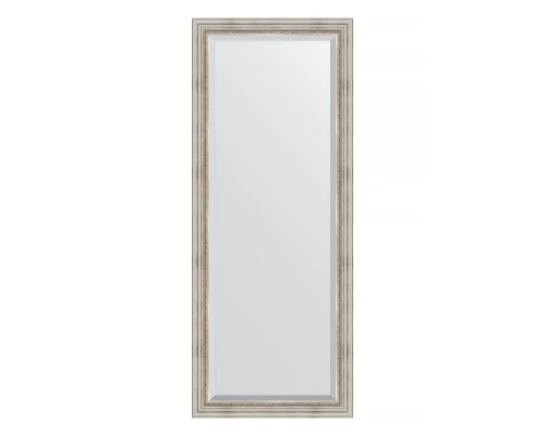Зеркало напольное с фацетом EVOFORM в багетной раме римское серебро, 81х201 см, BY 6118