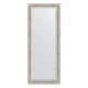 Зеркало напольное с фацетом EVOFORM в багетной раме римское серебро, 81х201 см, BY 6118