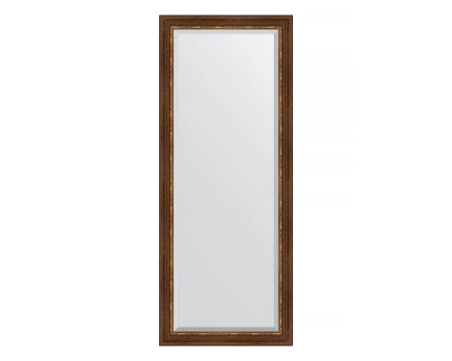 Зеркало напольное с фацетом EVOFORM в багетной раме римская бронза, 81х201 см, BY 6119