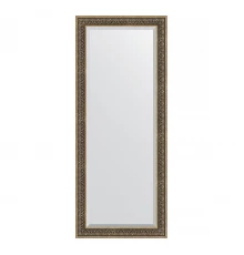 Зеркало напольное с фацетом EVOFORM в багетной раме вензель серебряный, 84х204 см, BY 6132
