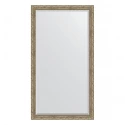 Зеркало напольное с фацетом EVOFORM в багетной раме виньетка античное серебро, 110х200 см, BY 6153
