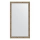Зеркало напольное с фацетом EVOFORM в багетной раме виньетка античное серебро, 110х200 см, BY 6153