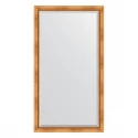 Зеркало напольное с фацетом EVOFORM в багетной раме римское золото, 111х201 см, BY 6157