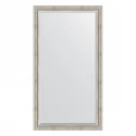 Зеркало напольное с фацетом EVOFORM в багетной раме римское серебро, 111х201 см, BY 6158