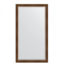 Зеркало напольное с фацетом EVOFORM в багетной раме римская бронза, 111х201 см, BY 6159