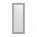 Зеркало напольное с фацетом EVOFORM в багетной раме серебряная кольчуга, 82х202 см, BY 6187