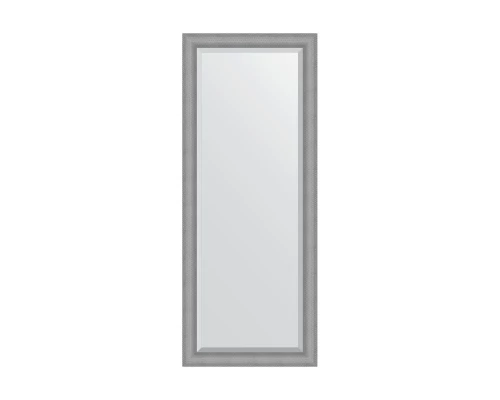 Зеркало напольное с фацетом EVOFORM в багетной раме серебряная кольчуга, 82х202 см, BY 6187