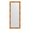 Зеркало напольное с гравировкой  EVOFORM  в багетной раме римское золото, 81х201 см, BY 6317