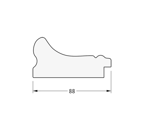 Зеркало напольное с гравировкой  EVOFORM  в багетной раме хамелеон, 111х201 см, BY 6360