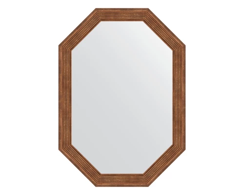 Зеркало настенное Polygon EVOFORM в багетной раме сухой тростник, 49х69 см, BY 7013