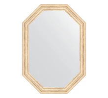 Зеркало настенное Polygon EVOFORM в багетной раме слоновая кость, 49х69 см, BY 7017