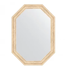 Зеркало настенное Polygon EVOFORM в багетной раме слоновая кость, 49х69 см, BY 7017