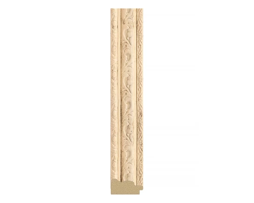 Зеркало настенное Polygon EVOFORM в багетной раме слоновая кость, 54х69 см, BY 7018