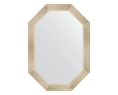 Зеркало настенное Polygon EVOFORM в багетной раме травленое серебро, 50х70 см, BY 7041