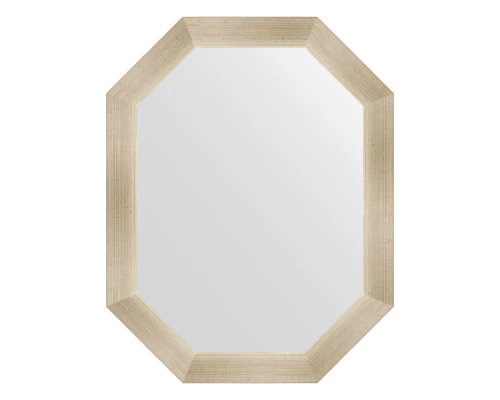 Зеркало настенное Polygon EVOFORM в багетной раме травленое серебро, 55х70 см, BY 7042