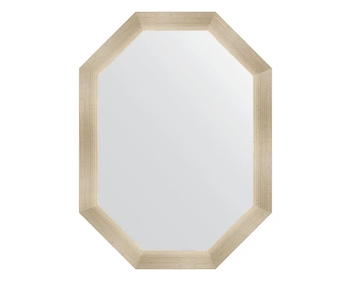 Зеркало настенное Polygon EVOFORM в багетной раме травленое серебро, 60х80 см, BY 7043