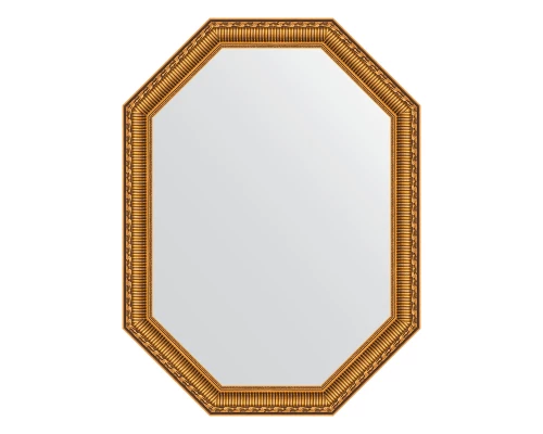 Зеркало настенное Polygon EVOFORM в багетной раме золотой акведук, 60х80 см, BY 7059
