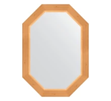 Зеркало настенное Polygon EVOFORM в багетной раме сосна, 51х71 см, BY 7061