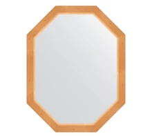 Зеркало настенное Polygon EVOFORM в багетной раме сосна, 71х91 см, BY 7064