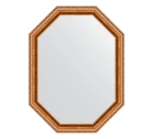 Зеркало настенное Polygon EVOFORM в багетной раме версаль бронза, 62х82 см, BY 7071