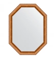 Зеркало настенное Polygon EVOFORM в багетной раме версаль бронза, 62х82 см, BY 7071