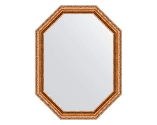 Зеркало настенное Polygon EVOFORM в багетной раме версаль бронза, 62х82 см, BY 7071