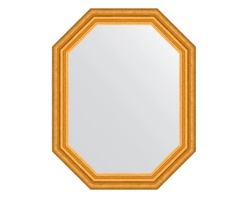 Зеркало настенное Polygon EVOFORM в багетной раме состаренное золото, 57х72 см, BY 7082