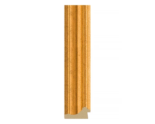 Зеркало настенное Polygon EVOFORM в багетной раме состаренное золото, 72х92 см, BY 7084