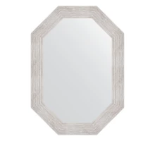 Зеркало настенное Polygon EVOFORM в багетной раме серебряный дождь, 52х72 см, BY 7085