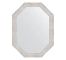 Зеркало настенное Polygon EVOFORM в багетной раме серебряный дождь, 62х82 см, BY 7087