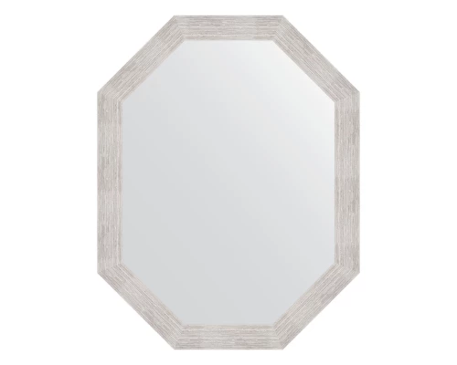 Зеркало настенное Polygon EVOFORM в багетной раме серебряный дождь, 72х92 см, BY 7088