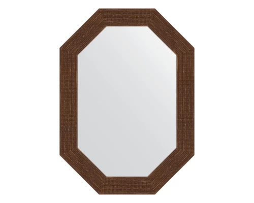 Зеркало настенное Polygon EVOFORM в багетной раме мозаика античная медь, 52х72 см, BY 7089