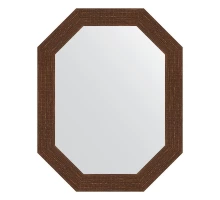 Зеркало настенное Polygon EVOFORM в багетной раме мозаика античная медь, 57х72 см, BY 7090