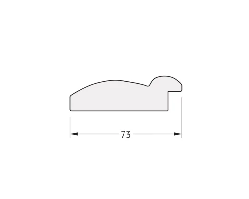 Зеркало настенное Polygon EVOFORM в багетной раме серебряный бамбук, 73х93 см, BY 7128