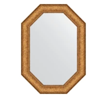 Зеркало настенное Polygon EVOFORM в багетной раме медный эльдорадо, 53х73 см, BY 7129