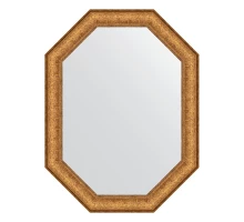 Зеркало настенное Polygon EVOFORM в багетной раме медный эльдорадо, 58х73 см, BY 7130