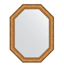 Зеркало настенное Polygon EVOFORM в багетной раме медный эльдорадо, 58х73 см, BY 7130