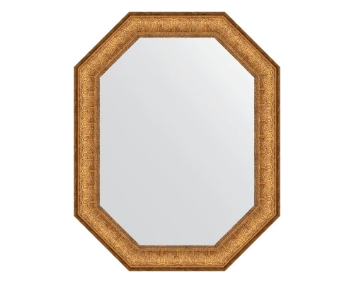 Зеркало настенное Polygon EVOFORM в багетной раме медный эльдорадо, 73х93 см, BY 7132