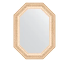 Зеркало настенное Polygon EVOFORM в багетной раме старый гипс, 55х75 см, BY 7141