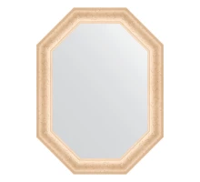 Зеркало настенное Polygon EVOFORM в багетной раме старый гипс, 65х85 см, BY 7143