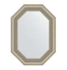 Зеркало настенное Polygon EVOFORM в багетной раме хамелеон, 56х76 см, BY 7173
