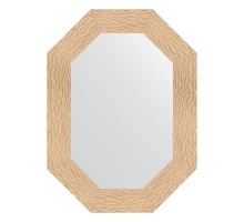 Зеркало настенное Polygon EVOFORM в багетной раме золотые дюны, 56х76 см, BY 7177