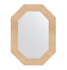Зеркало настенное Polygon EVOFORM в багетной раме золотые дюны, 56х76 см, BY 7177