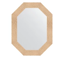 Зеркало настенное Polygon EVOFORM в багетной раме золотые дюны, 66х86 см, BY 7179