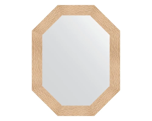 Зеркало настенное Polygon EVOFORM в багетной раме золотые дюны, 76х96 см, BY 7180