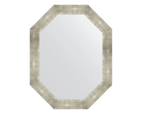 Зеркало настенное Polygon EVOFORM в багетной раме алюминий, 76х96 см, BY 7200