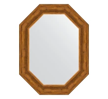 Зеркало настенное Polygon EVOFORM в багетной раме травленая бронза, 69х89 см, BY 7215